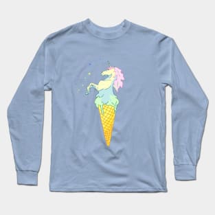 unicorn ice cream Long Sleeve T-Shirt